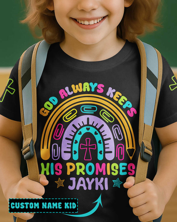 God Always Keeps His Promises T-Shirt Kid