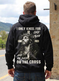 I Only Kneel For One Man And He Died On The Cross T-Shirt