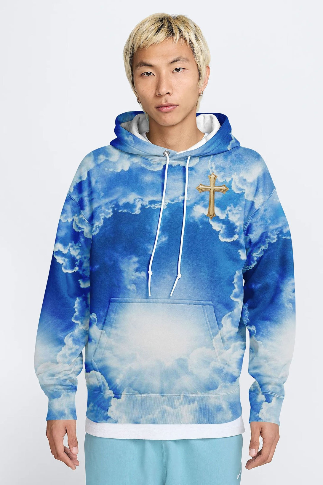 I Am The Way The Truth The Life All Over Print Hoodie - Christ Color