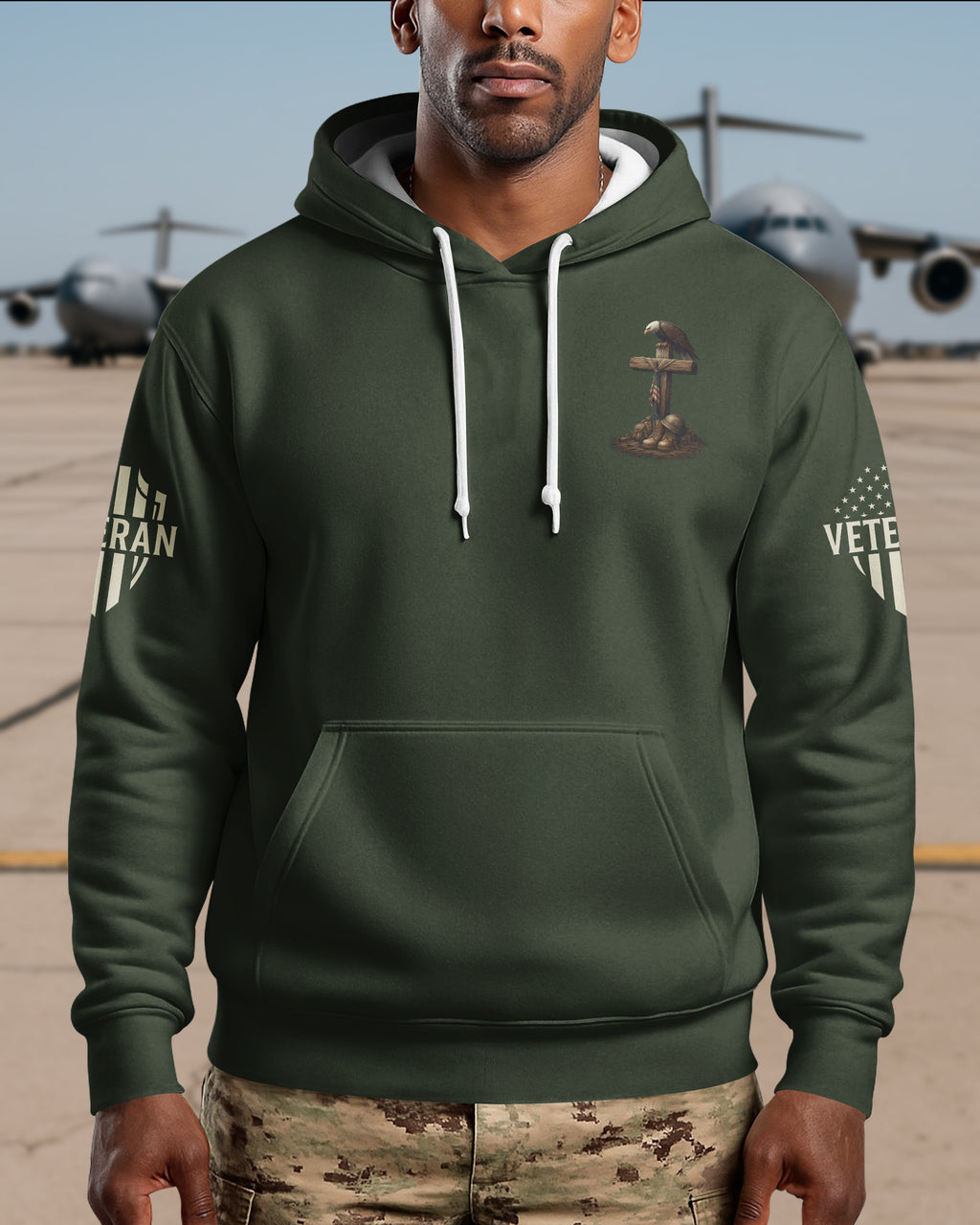 Veteran By Duty Christian By Choice Hoodie