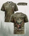 I Hunt The Land Custom Name T-Shirt