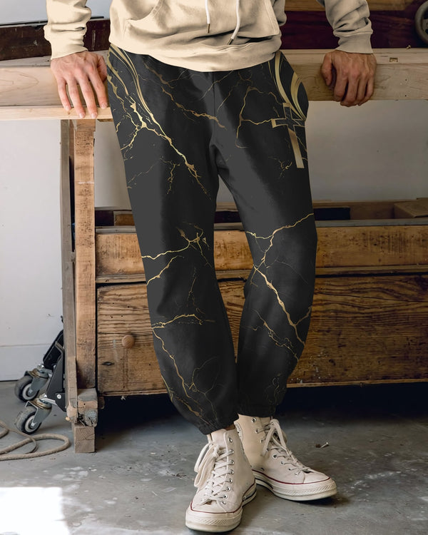 God Is Good All Over Print Jogger Pants - Christ Color
