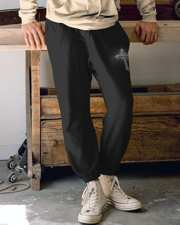 The Way The Truth And The Life All Over Print Jogger Pants - Christ Color