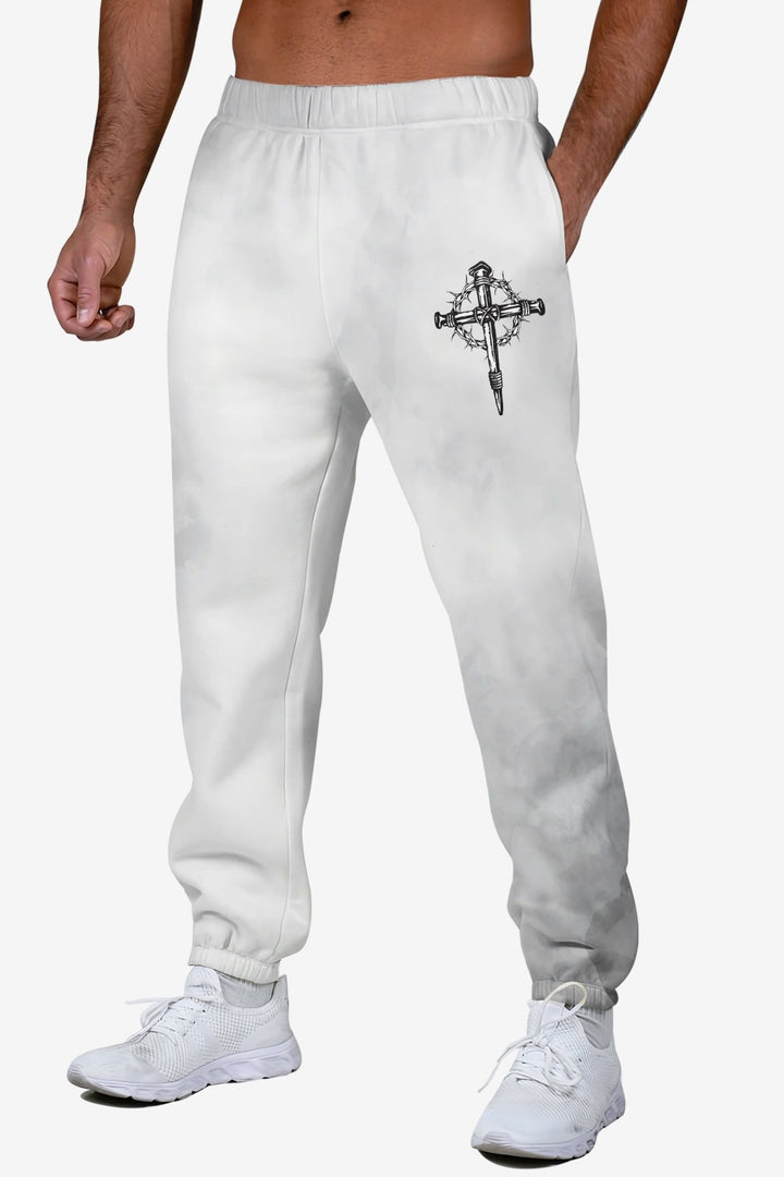 Yet He Chose Me All Over Print Jogger Pants - Christ Color