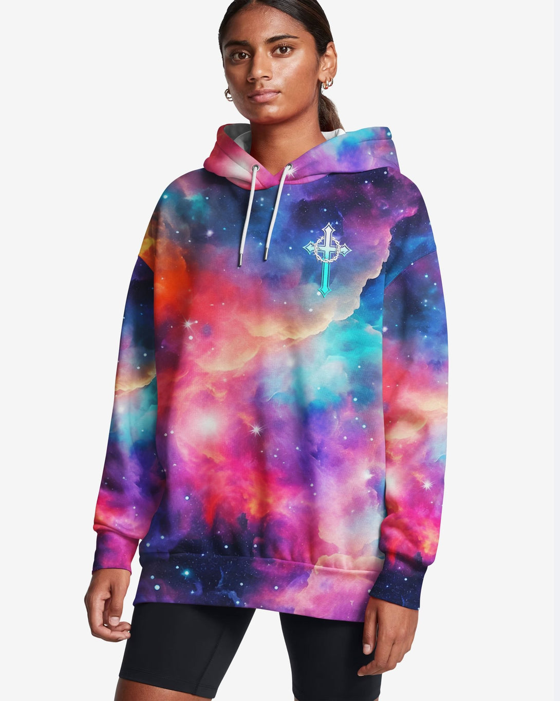 They Will Soar On Wings Like Eagles All Over Print Hoodie - Christ Color