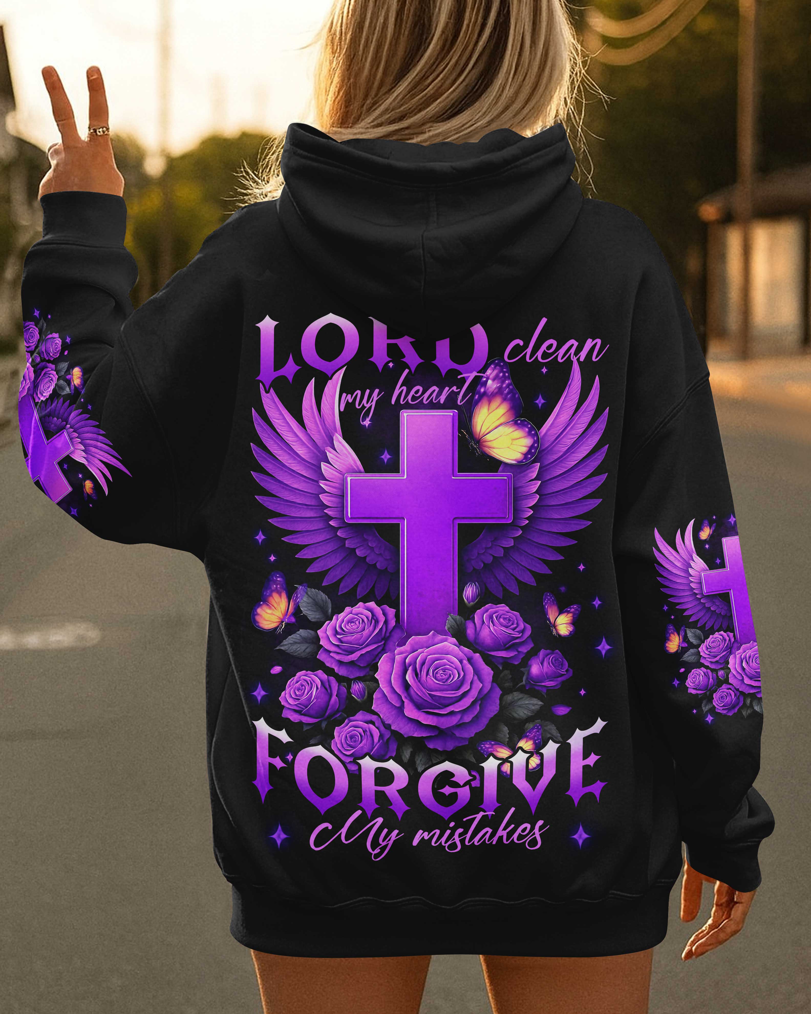 Lord Clean My Heart Forgive My Mistakes T-Shirts
