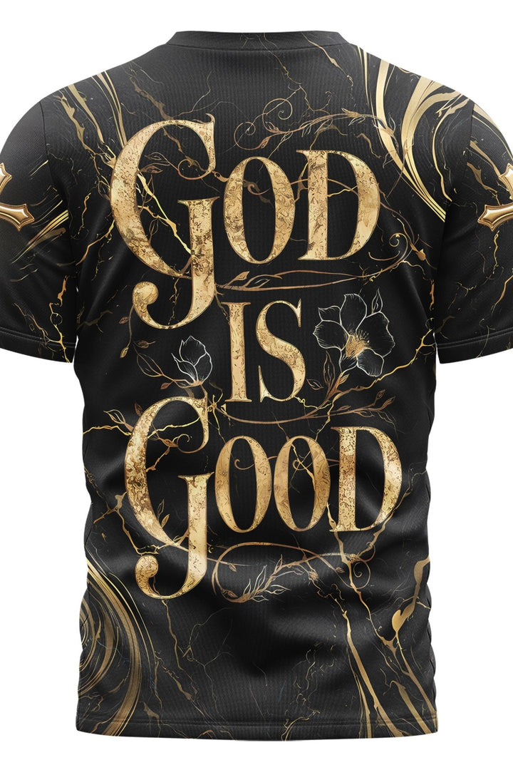 God Is Good All Over Print T-shirt - Christ Color