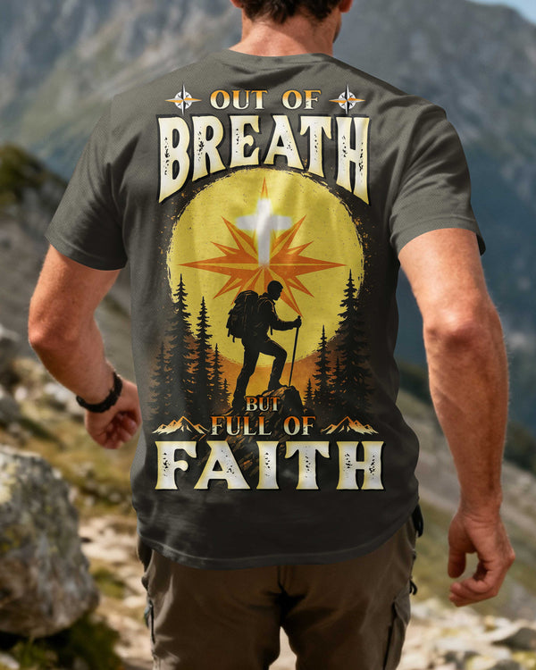 Out Of Breath But Full Of Faith All Over Print T-Shirt