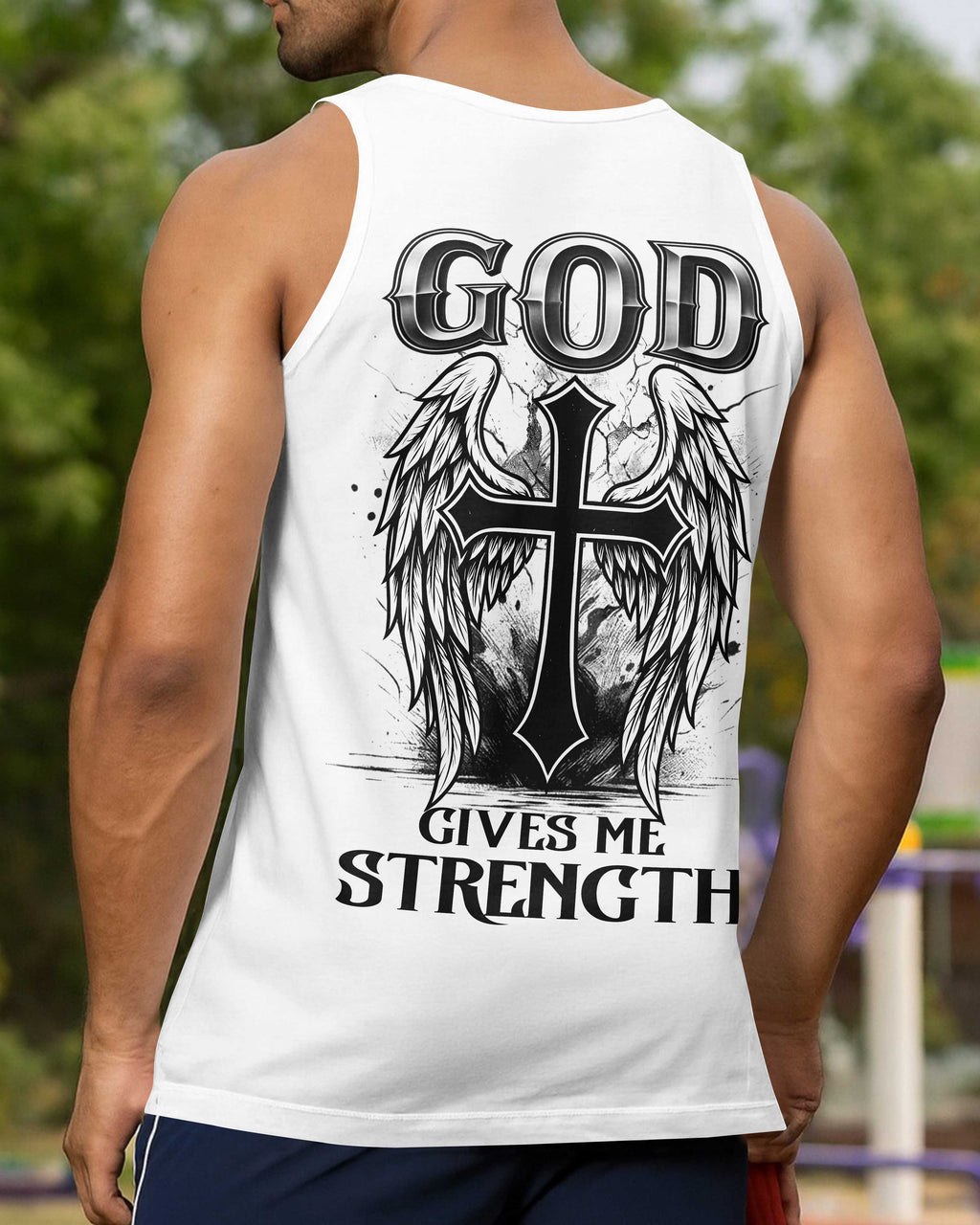 God Gives Me Strength T-Shirt