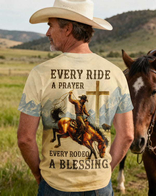 Every Ride A Prayer Every Rodeo A Blessing T-Shirt