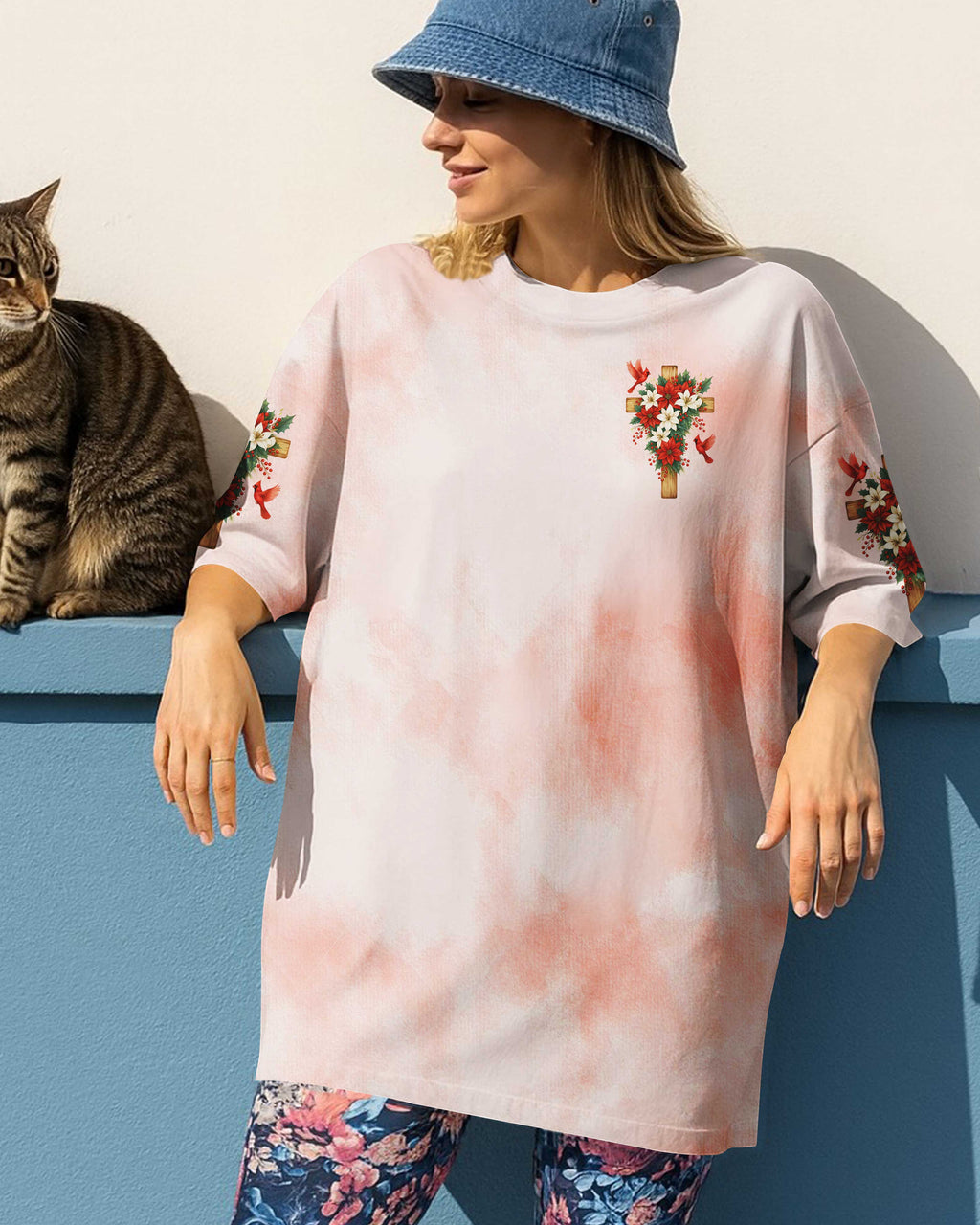 Cardinals Appear When Angels Are Near All Over Print T-Shirt