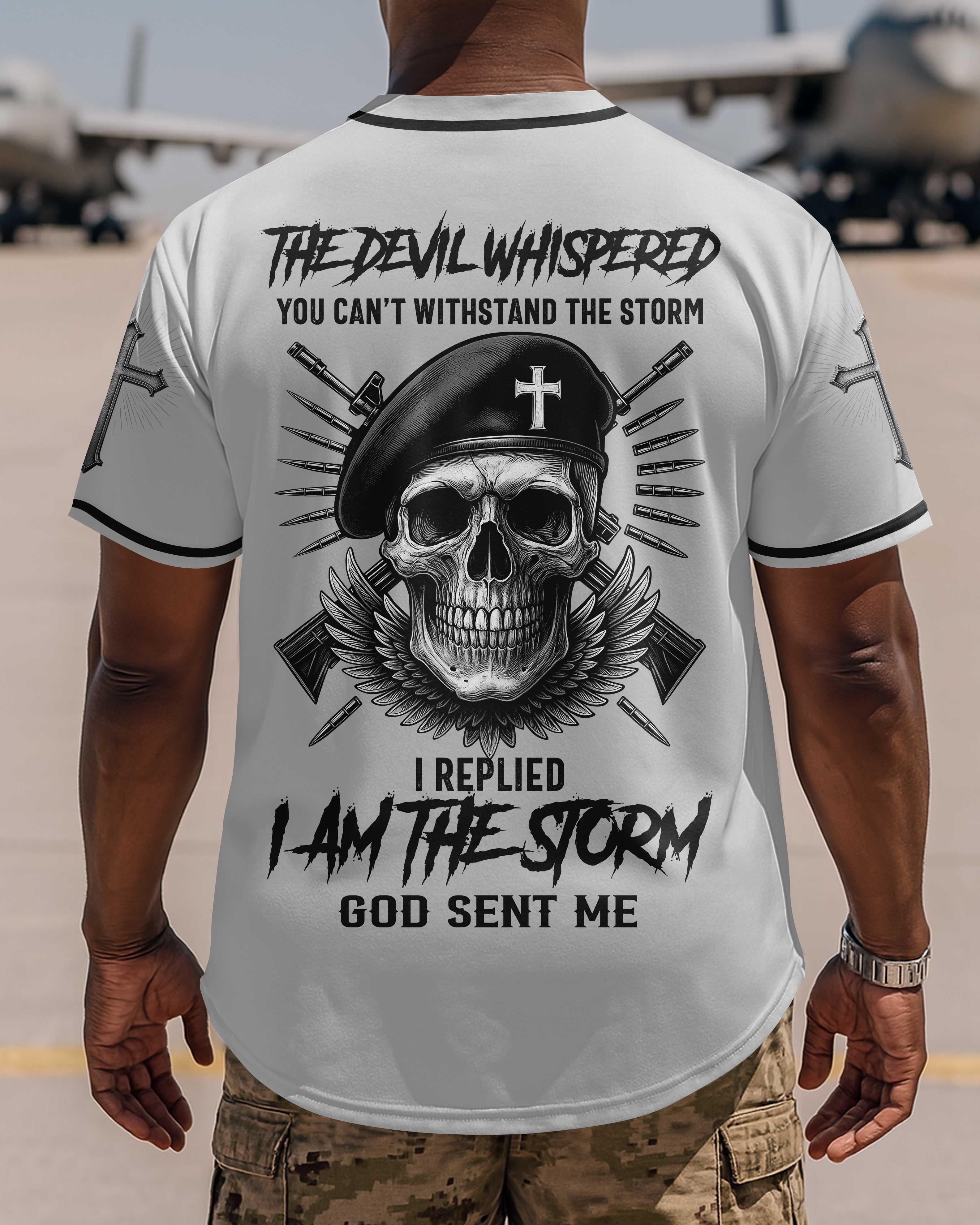 The Devil Whispered You Can't Withstand The Storm T-Shirt