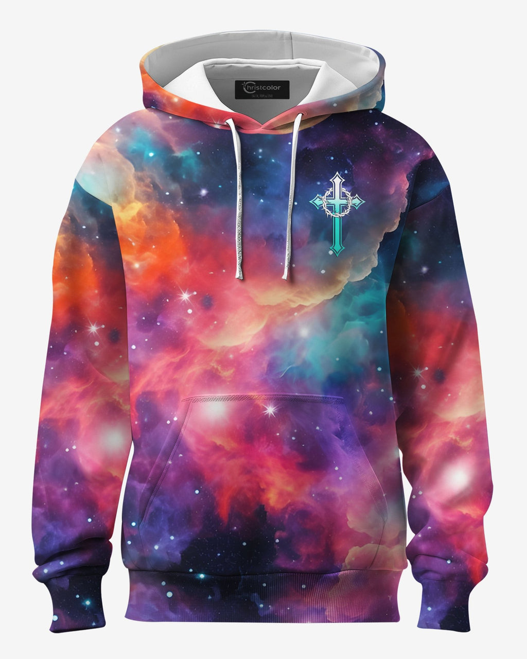 They Will Soar On Wings Like Eagles All Over Print Hoodie - Christ Color