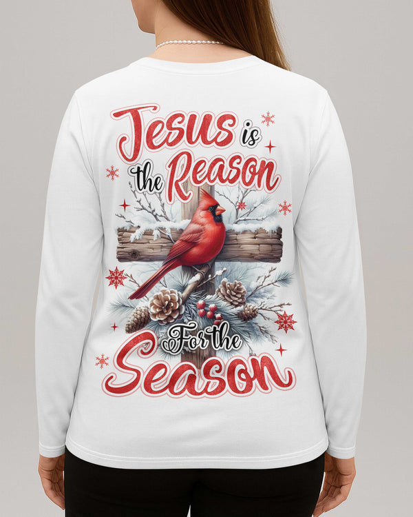 Jesus Is The Reason For The Season V-neck Long Sleeves Shirt