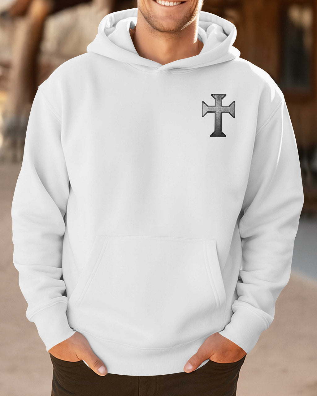 When God's Warriors Go Down On Their Knees The Battle Is Not Over It Has Just Begun All Over Print Hoodie