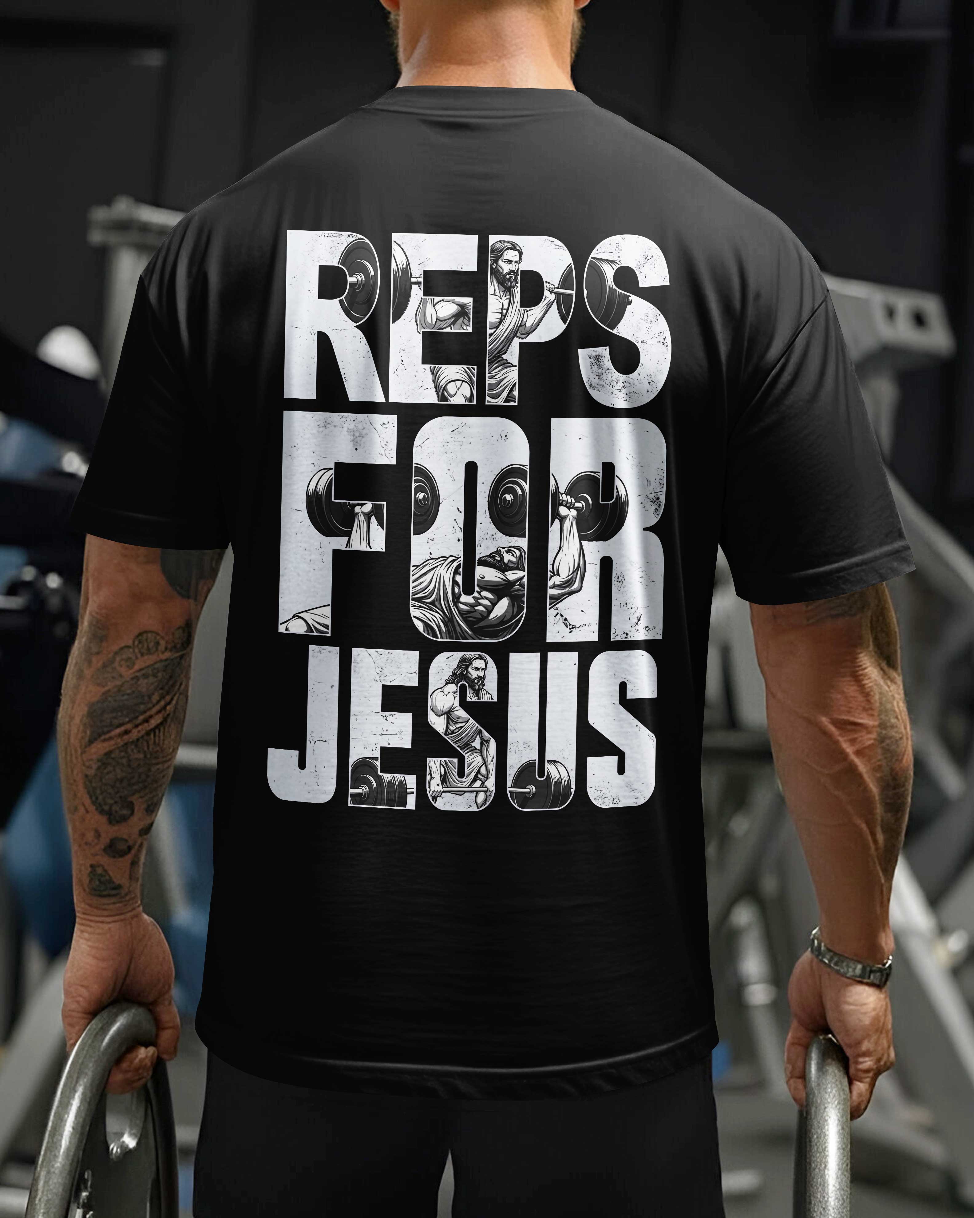 Reps For Jesus All Over Print T-Shirt