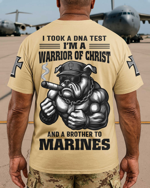 I Took A Dna Test I'm A Warrior Of Christ T-Shirt