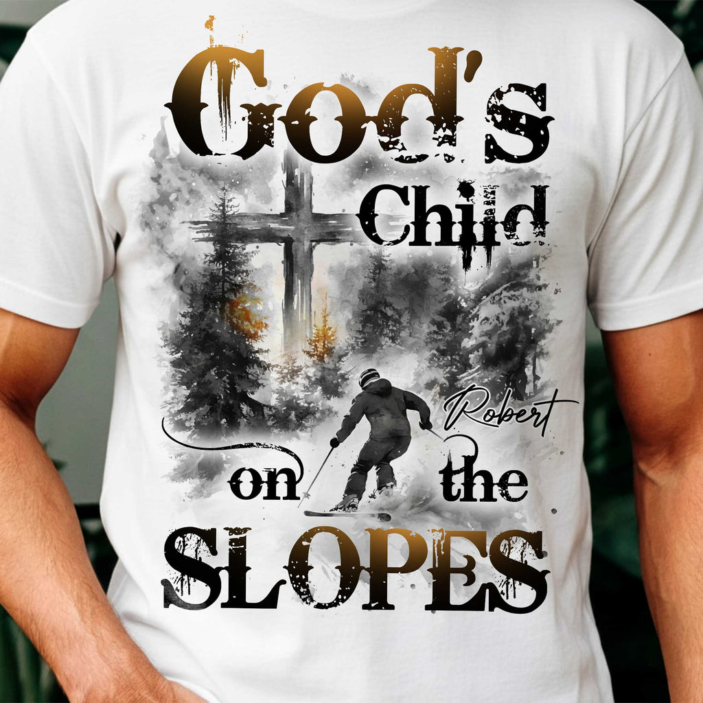 God's Child On The Slopes T-Shirt