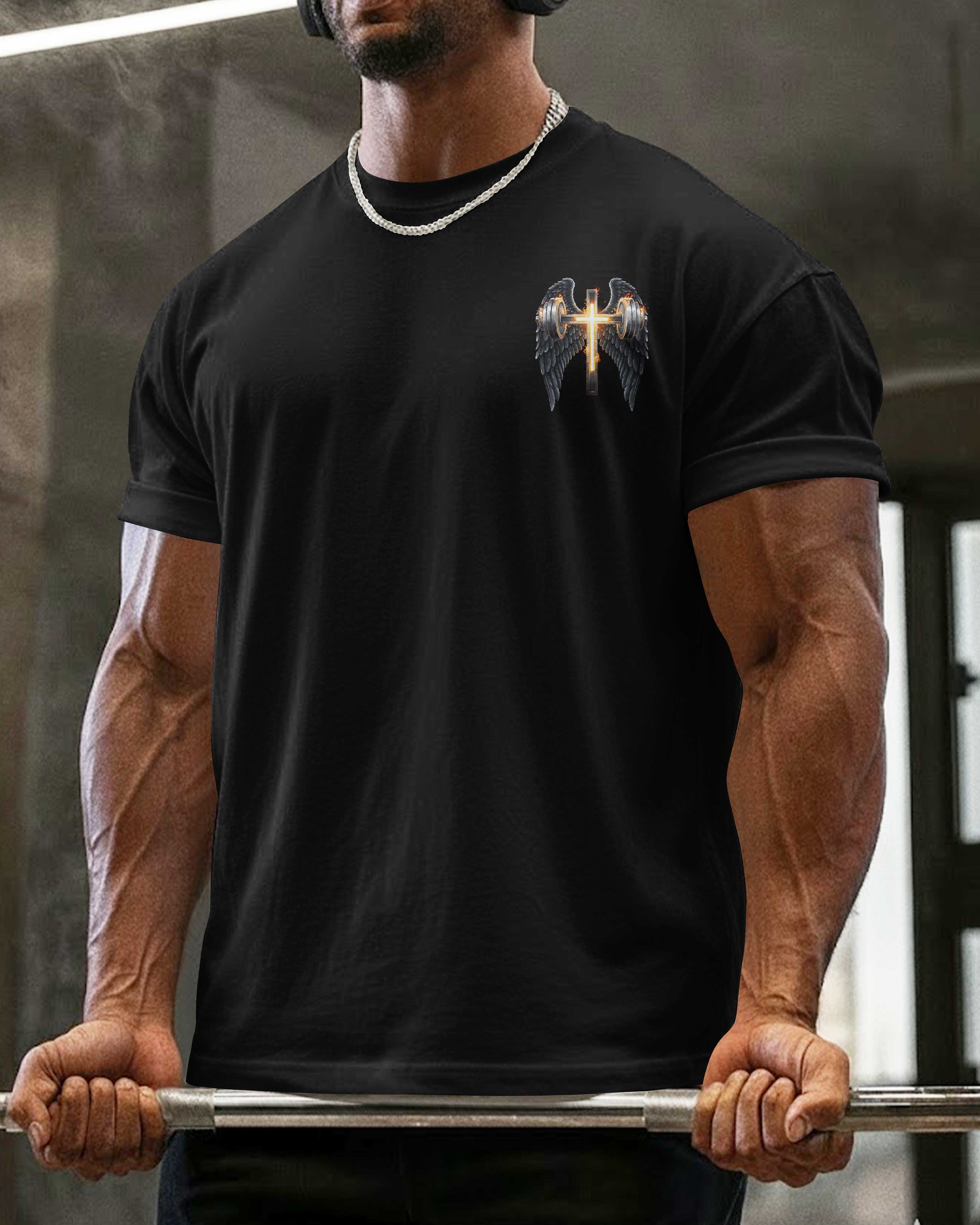 Sharpened By Iron Forged By Faith All Over Print T-Shirt