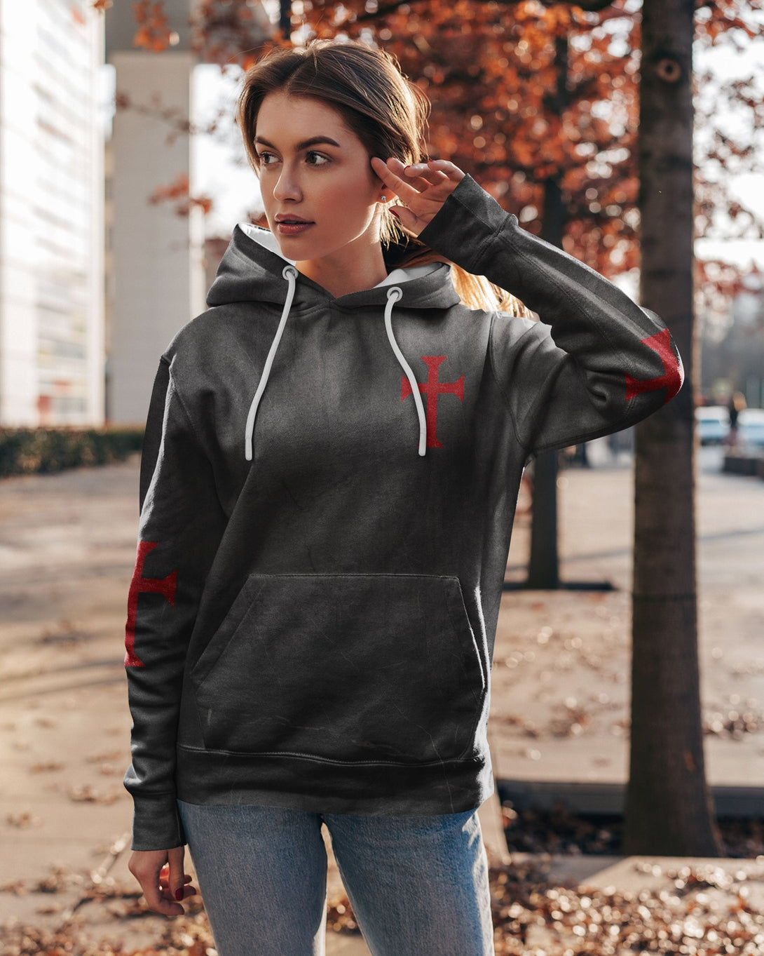 Let Your Faith Be Bigger Than Your Fear All Over Print Hoodie - Christ Color