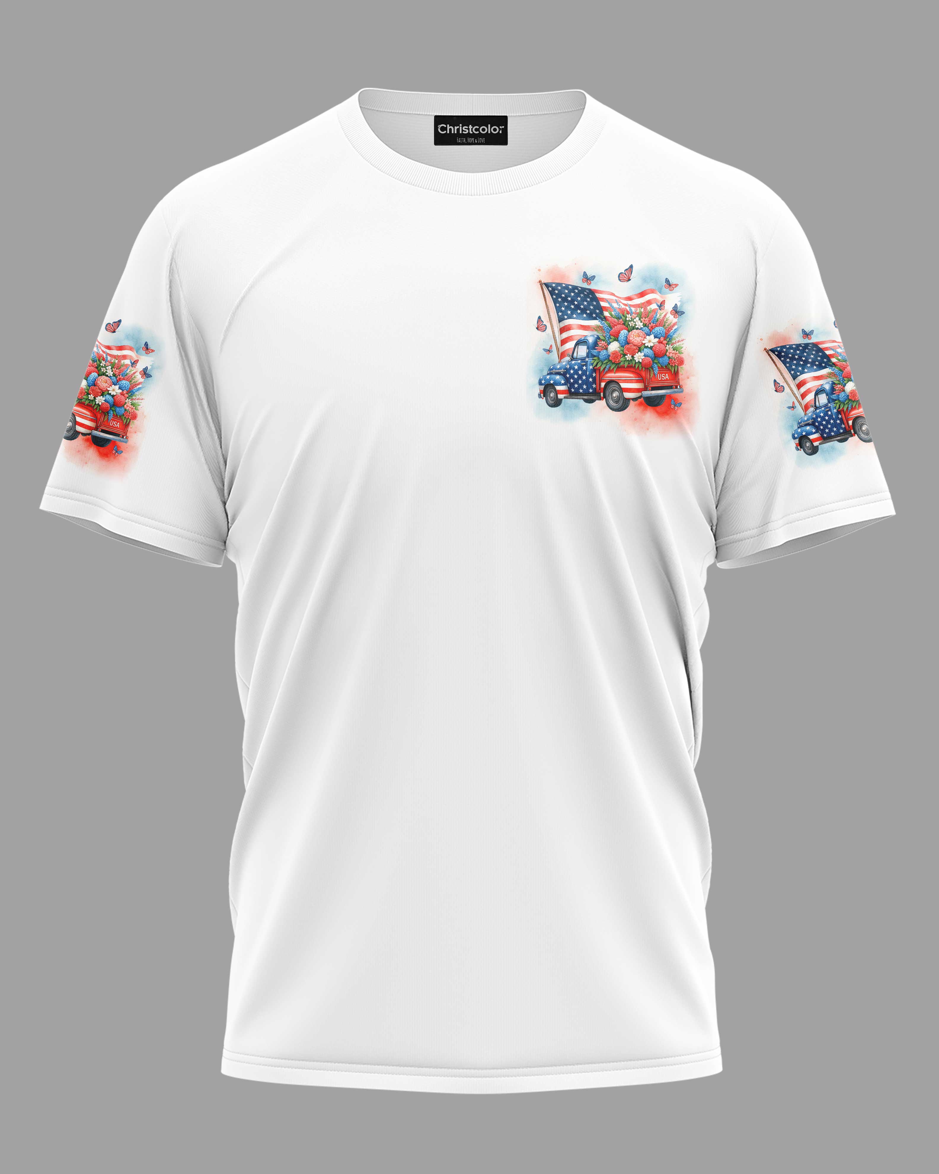 Jesus Take The Wheel All Over Print T-Shirt