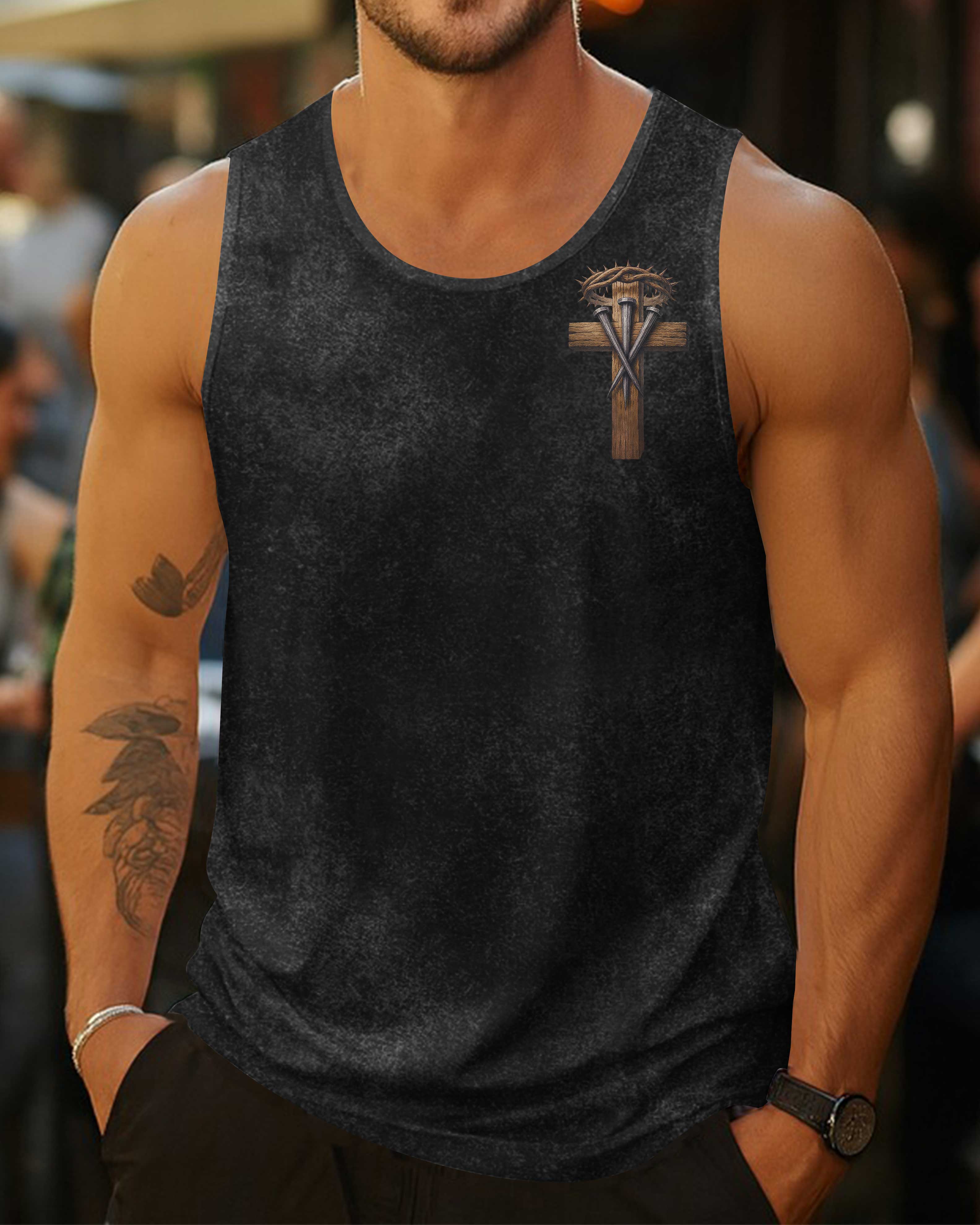 One Cross Three Nails Forgiven T-Shirts