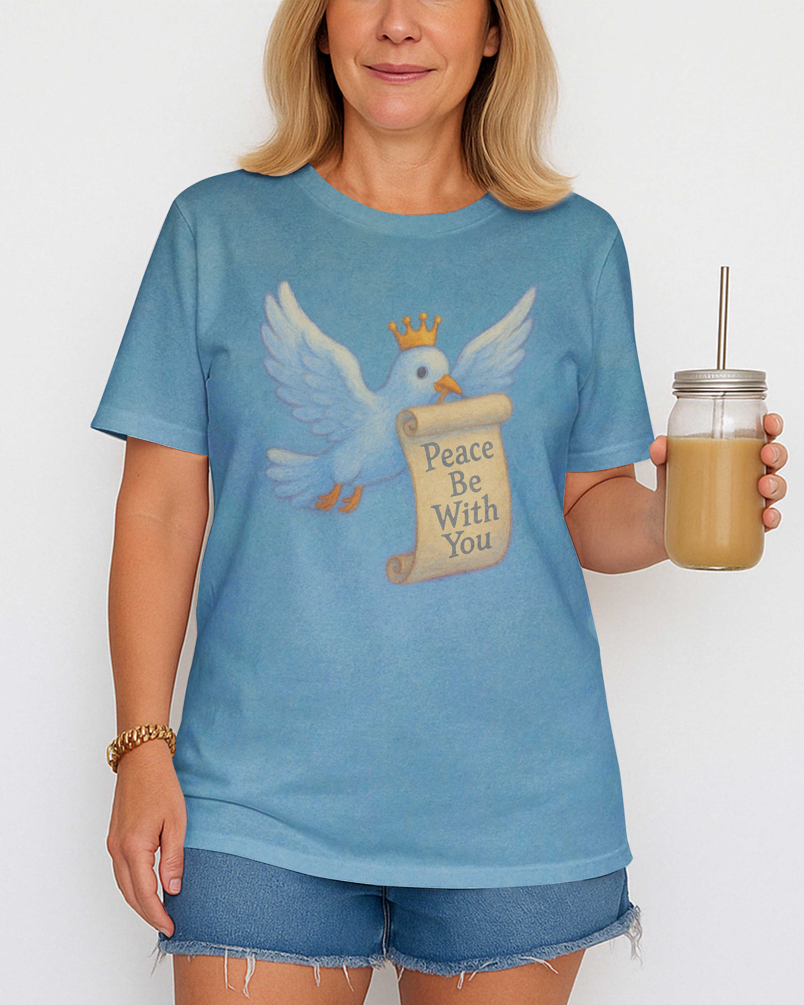 Peace Be With You All Over Print T-Shirt