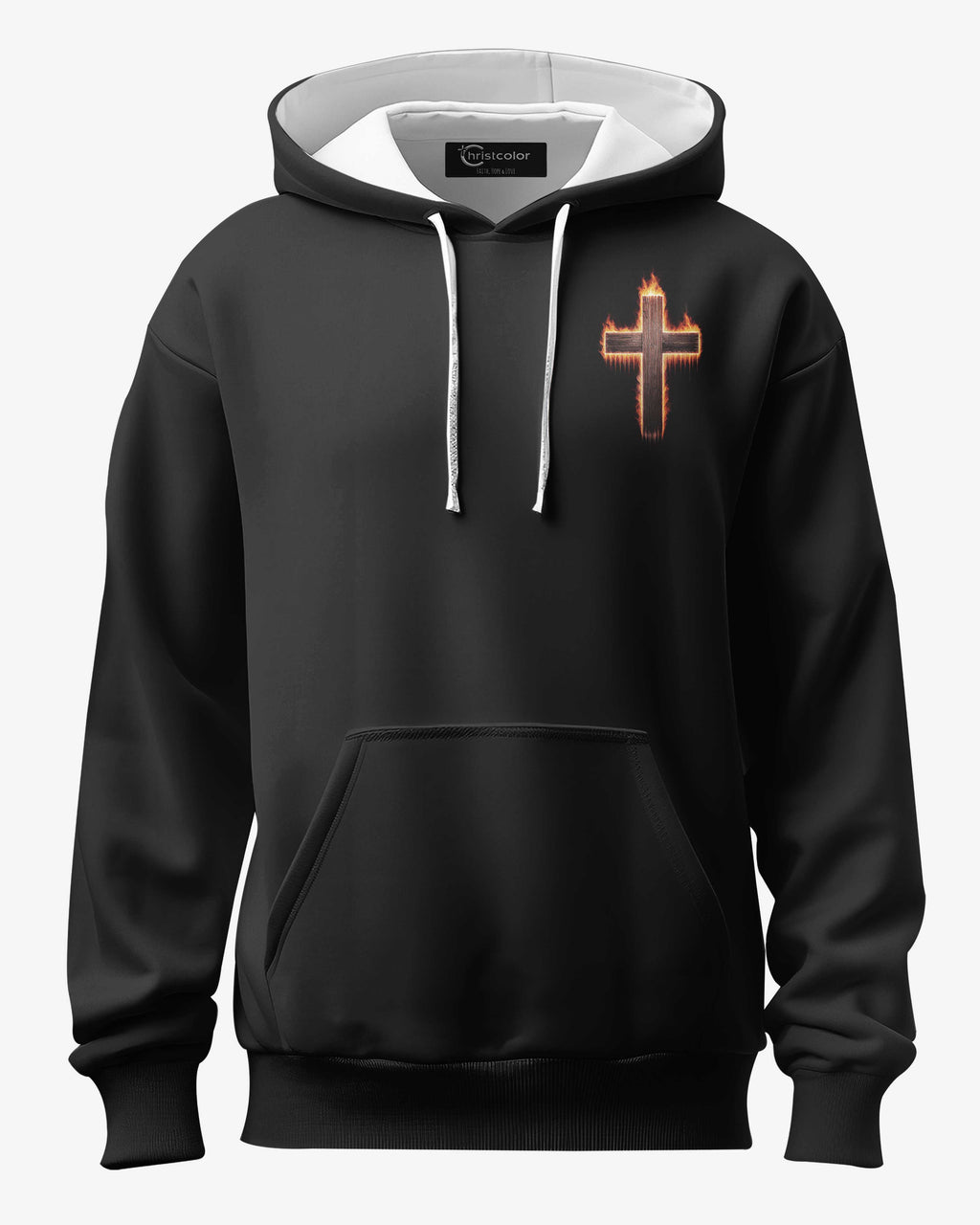 Two Wheels One Cross Endless Grace All Over Print Hoodie