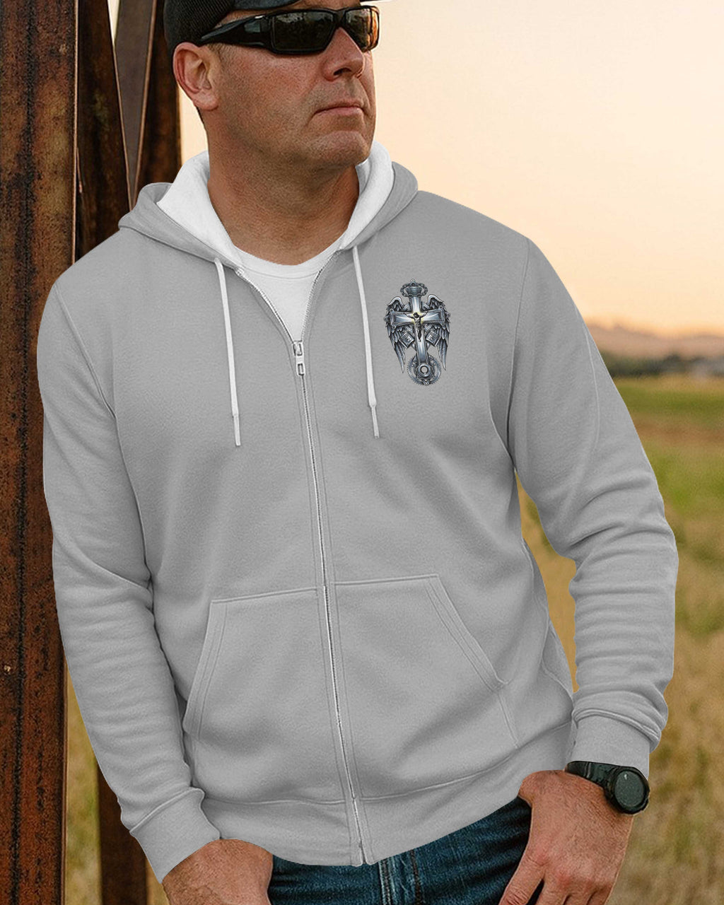 I Am A Simple Man Zip Hoodie