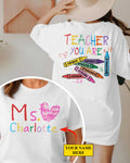 Teacher You Are Unique T-Shirt