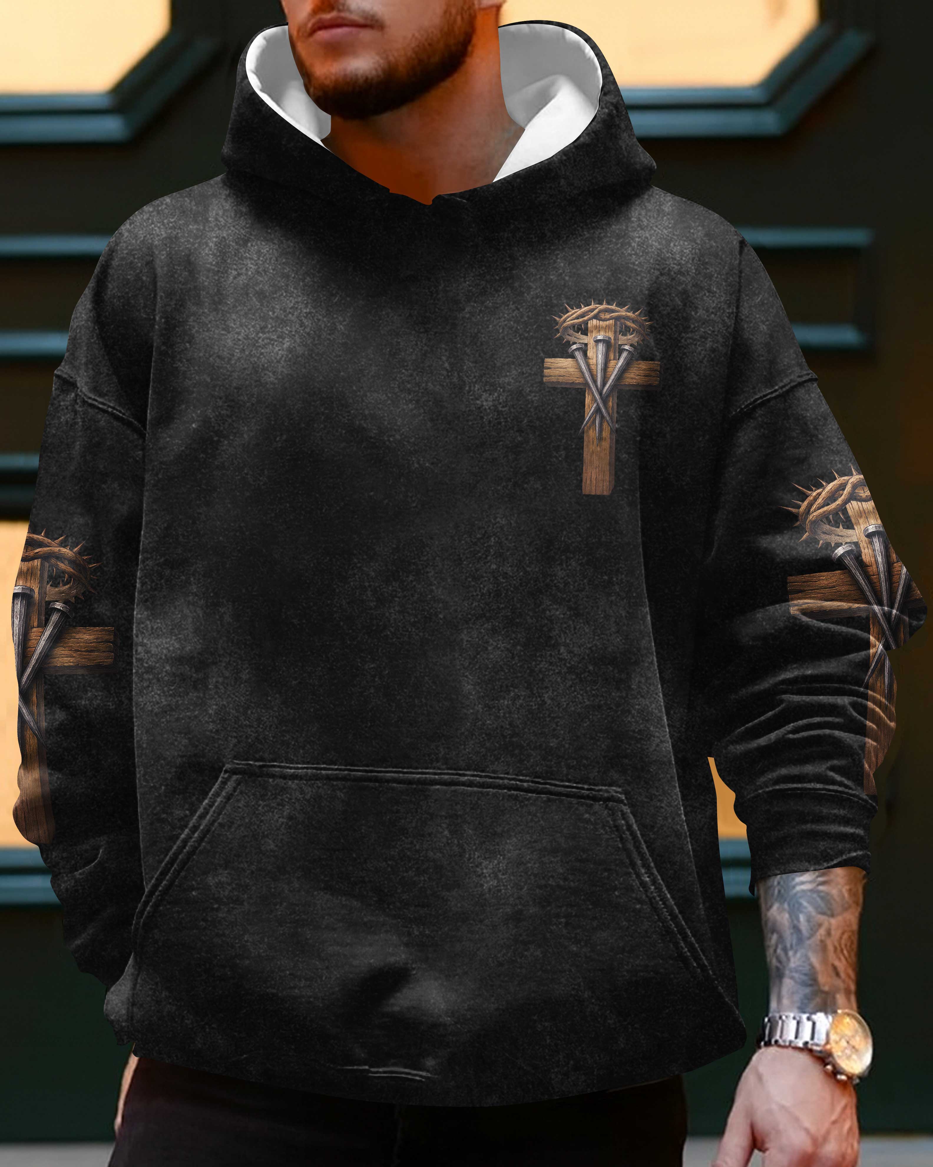 One Cross Three Nails Forgiven T-Shirts