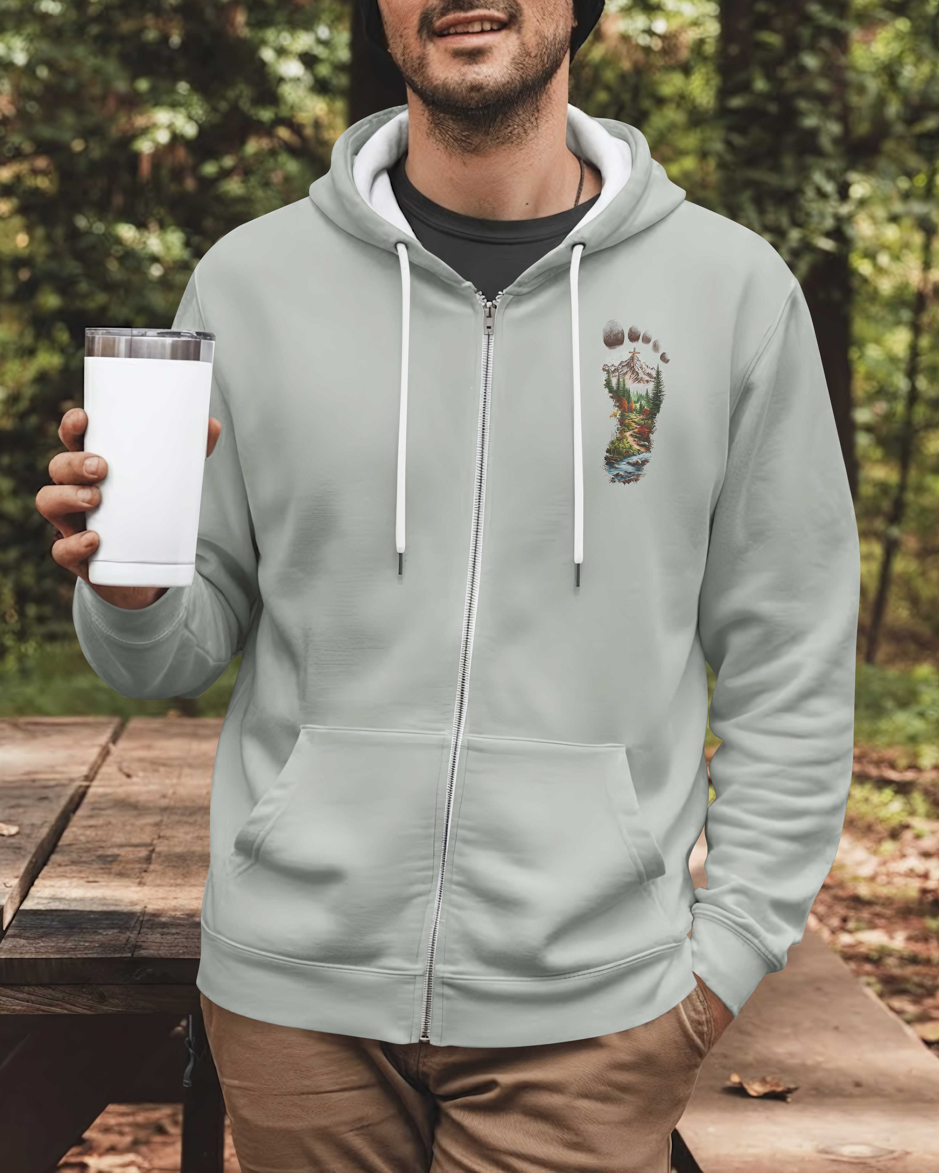Not All Who Wander Are Lost Zip Hoodie
