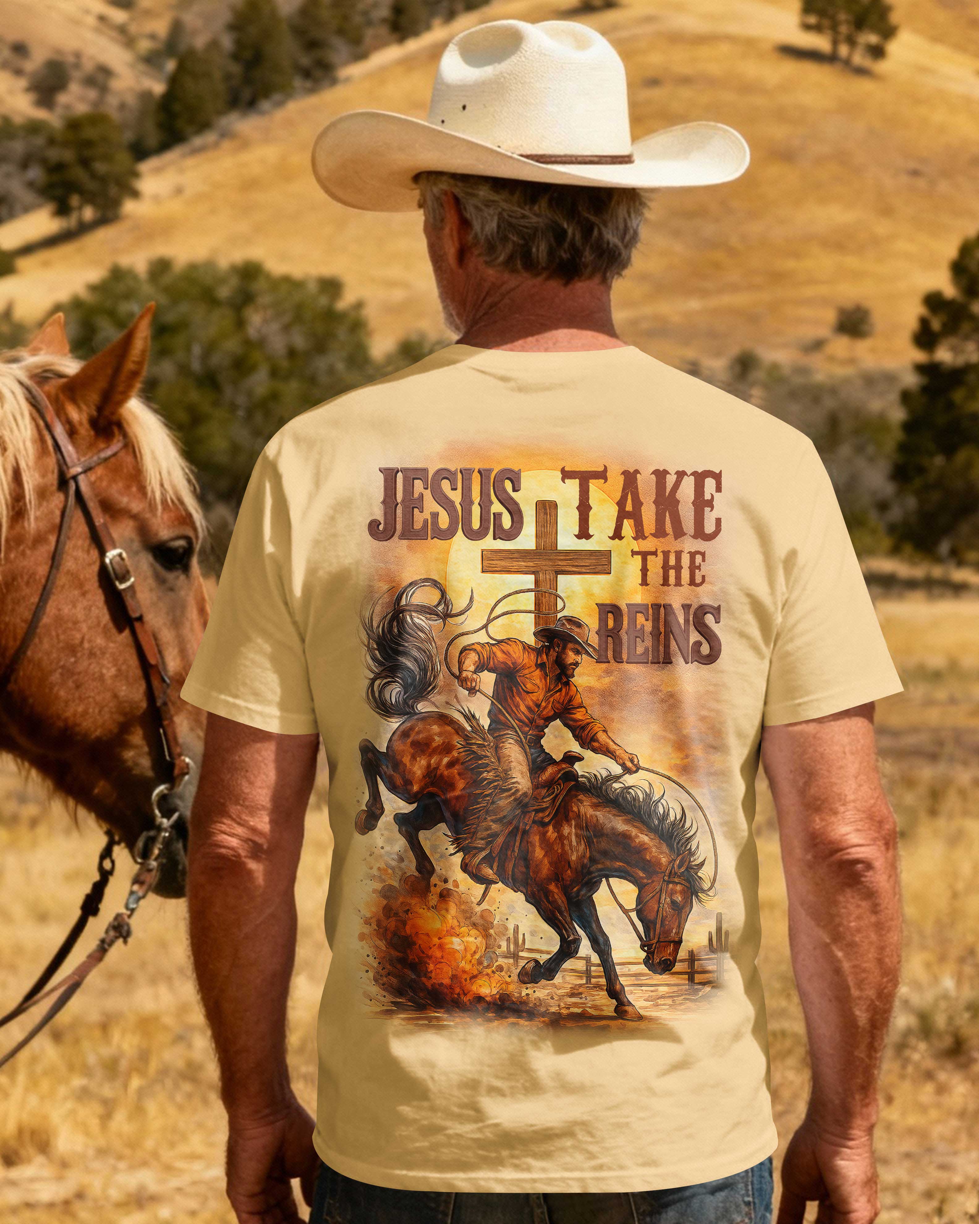 Jesus Take The Reins T-Shirt