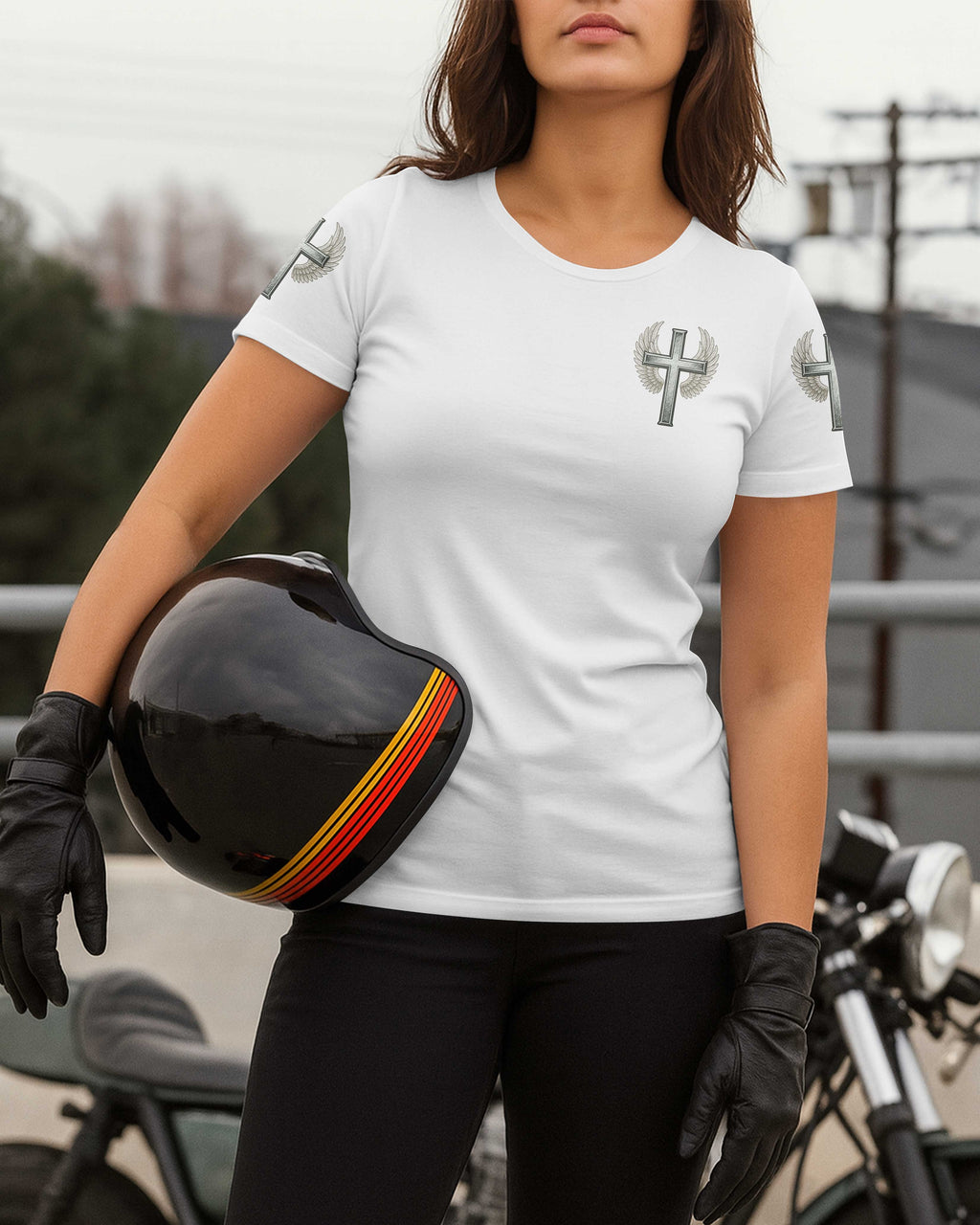 Cross On My Heart Wind In My Hair T-Shirt