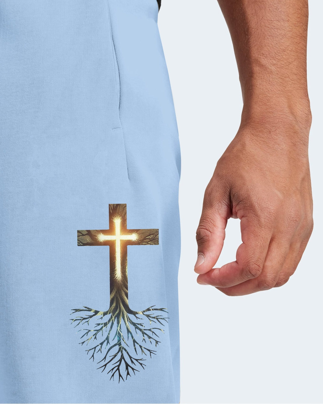 Woman Of Faith Rooted In Christ All Over Print Jogger Pants - Christ Color