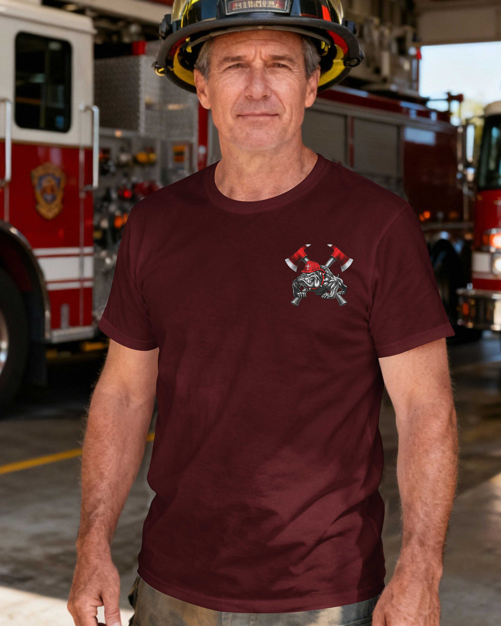 First In Last Out By Duty Redeemed By Faith T-Shirt