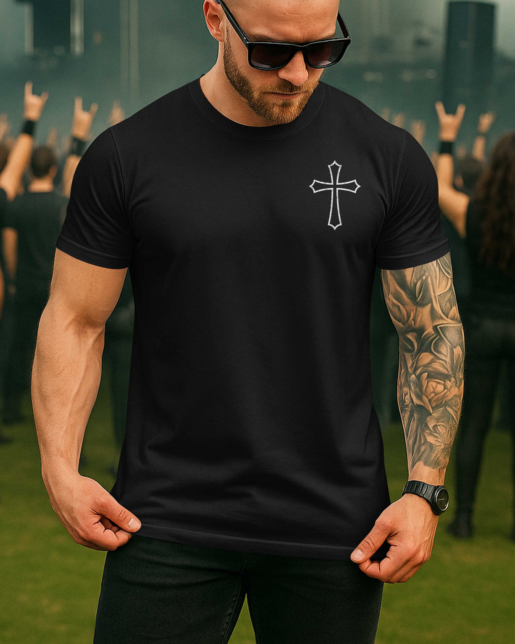Heart Of A Believer Sound Of A Warrior T-Shirt