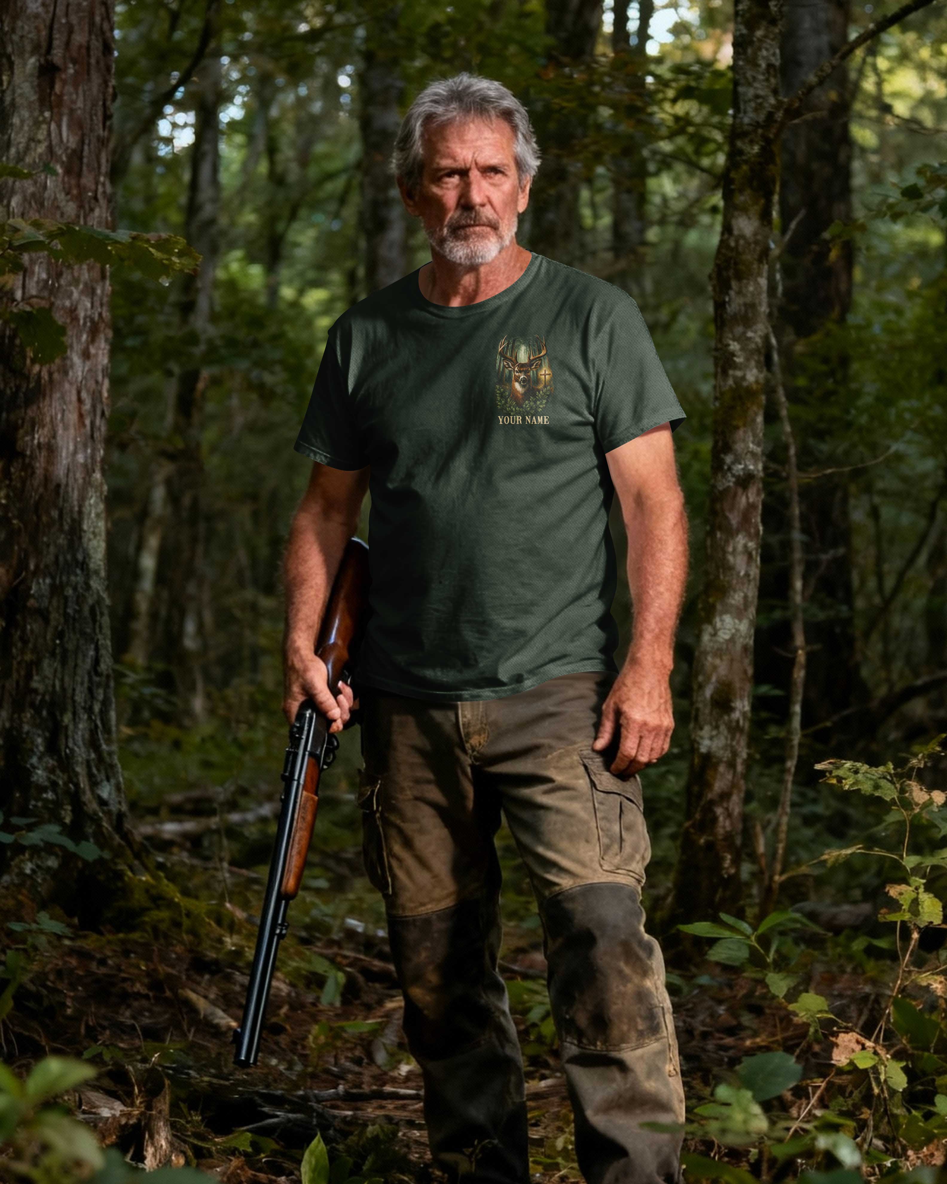 Buck Around And Find Out All Over Print Custom Name T-Shirt