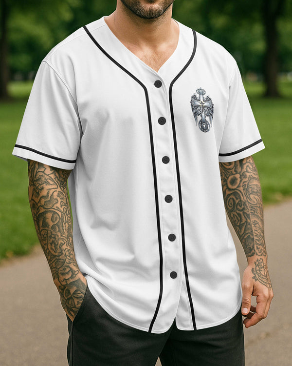 I Am A Simple Man I Like Motorcycles And Believe In Jesus Jersey