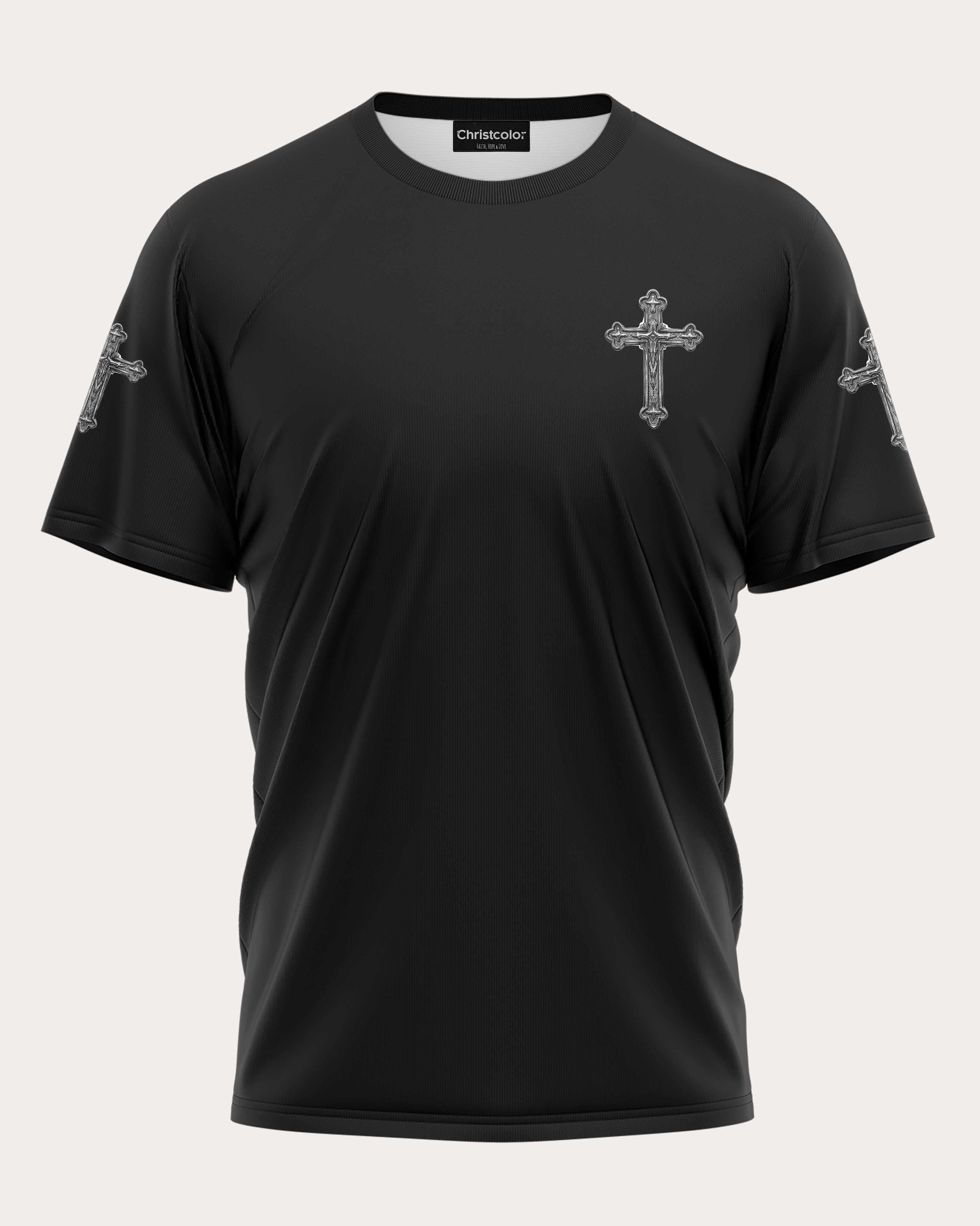 He Brought Me Out Of Darkness All Over Print T-Shirt