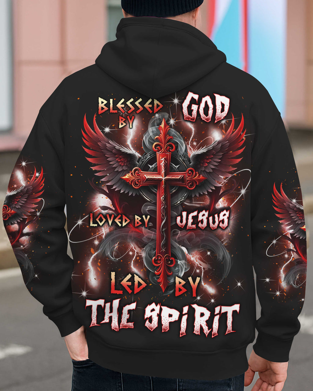 Blessed By God Loved By Jesus Led By The Spirit T-Shirt