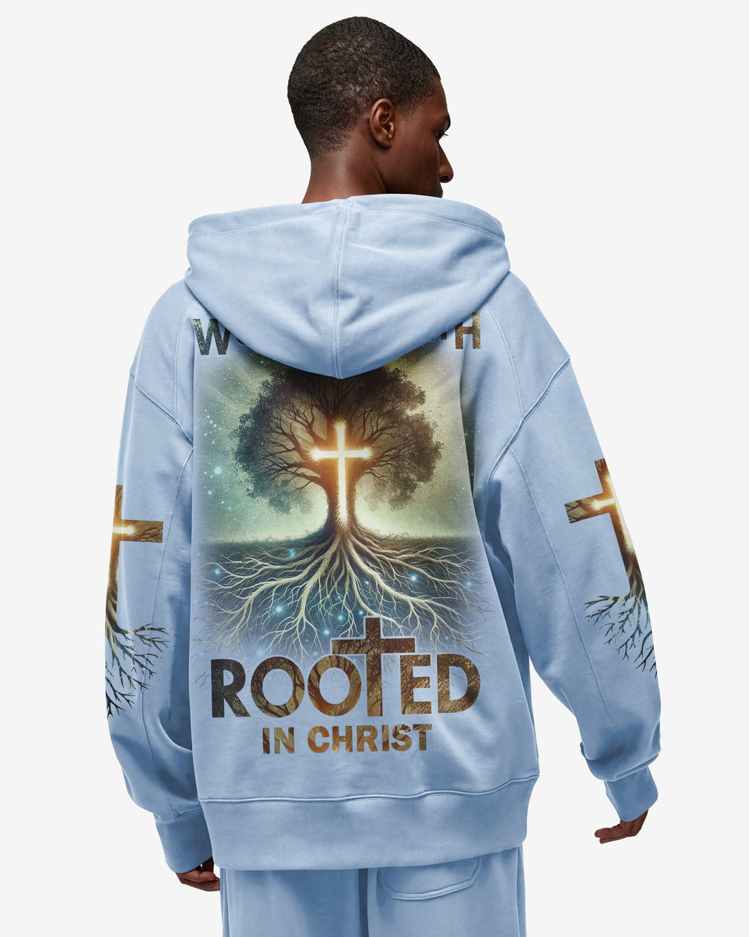 Woman Of Faith Rooted In Christ All Over Print Zip Hoodie - Christ Color