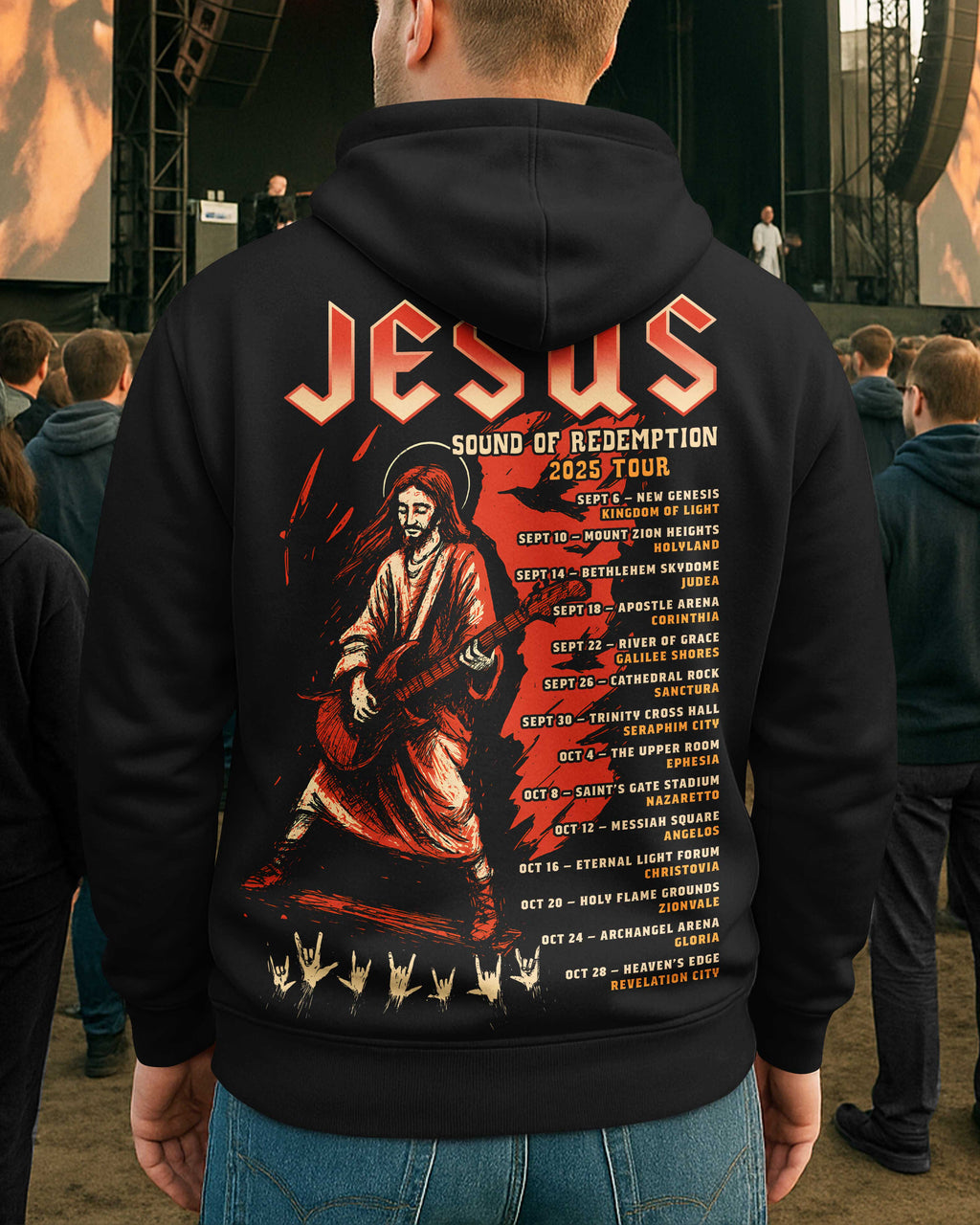 Jesus Sound Of Redemption Tour T-Shirt