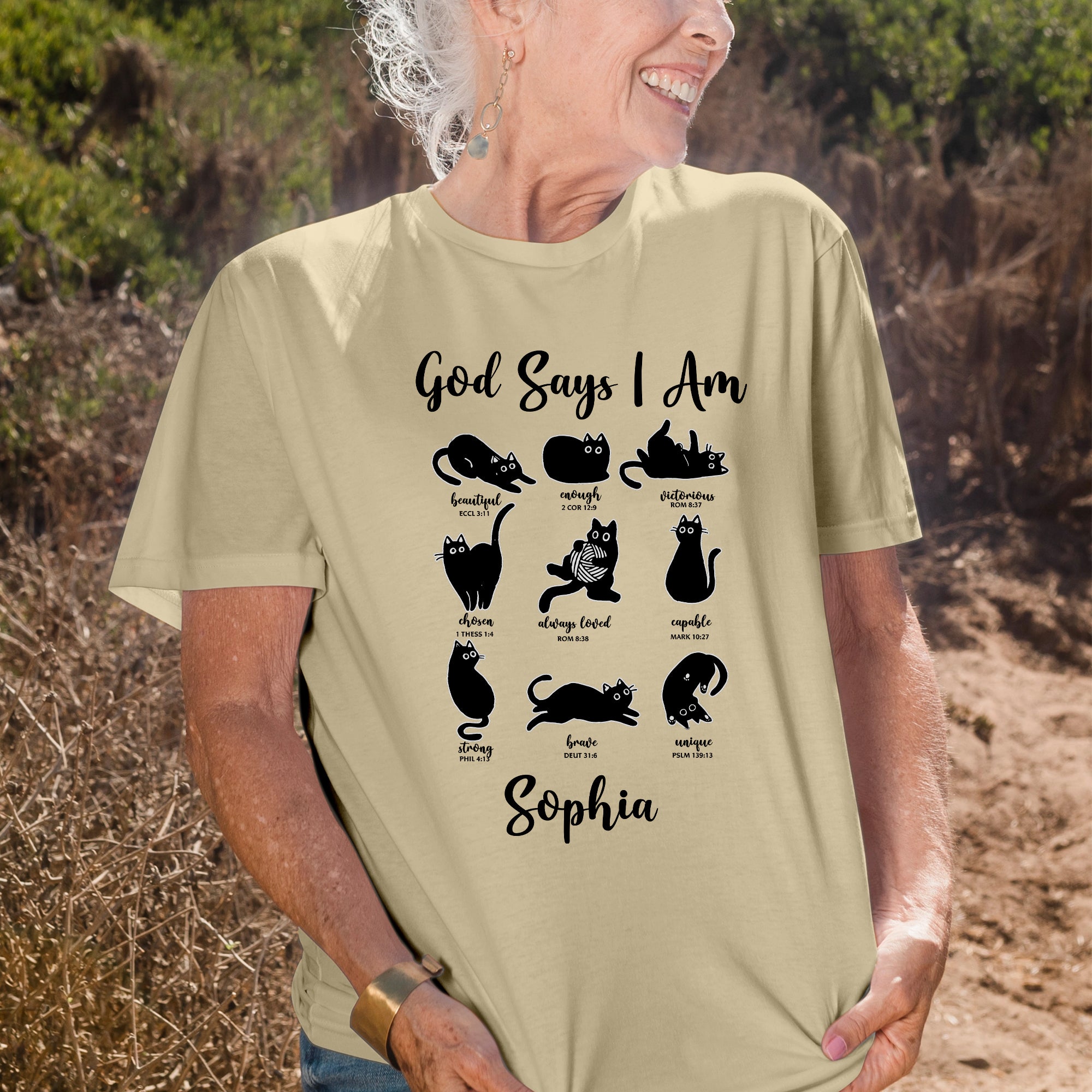 God Says I Am Beautiful T-Shirt