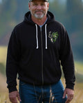 The Woods Test Me But The Word Strengthens Me All Over Print Zip Hoodie