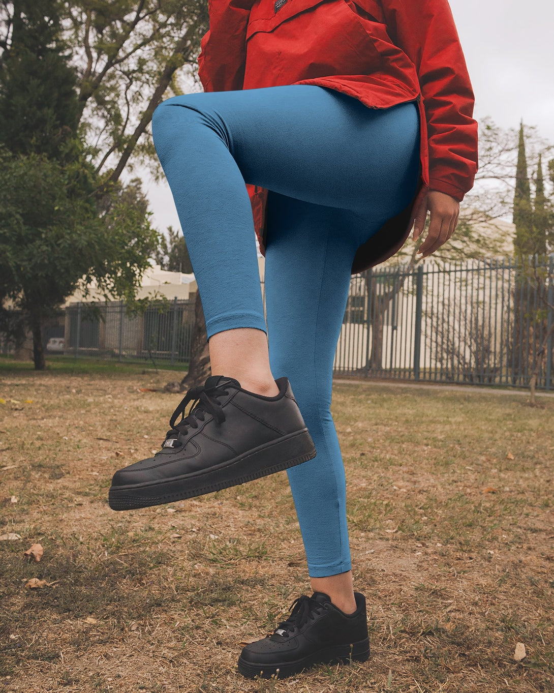 Unchanging In A Changing World All Over Print Leggings - Christ Color