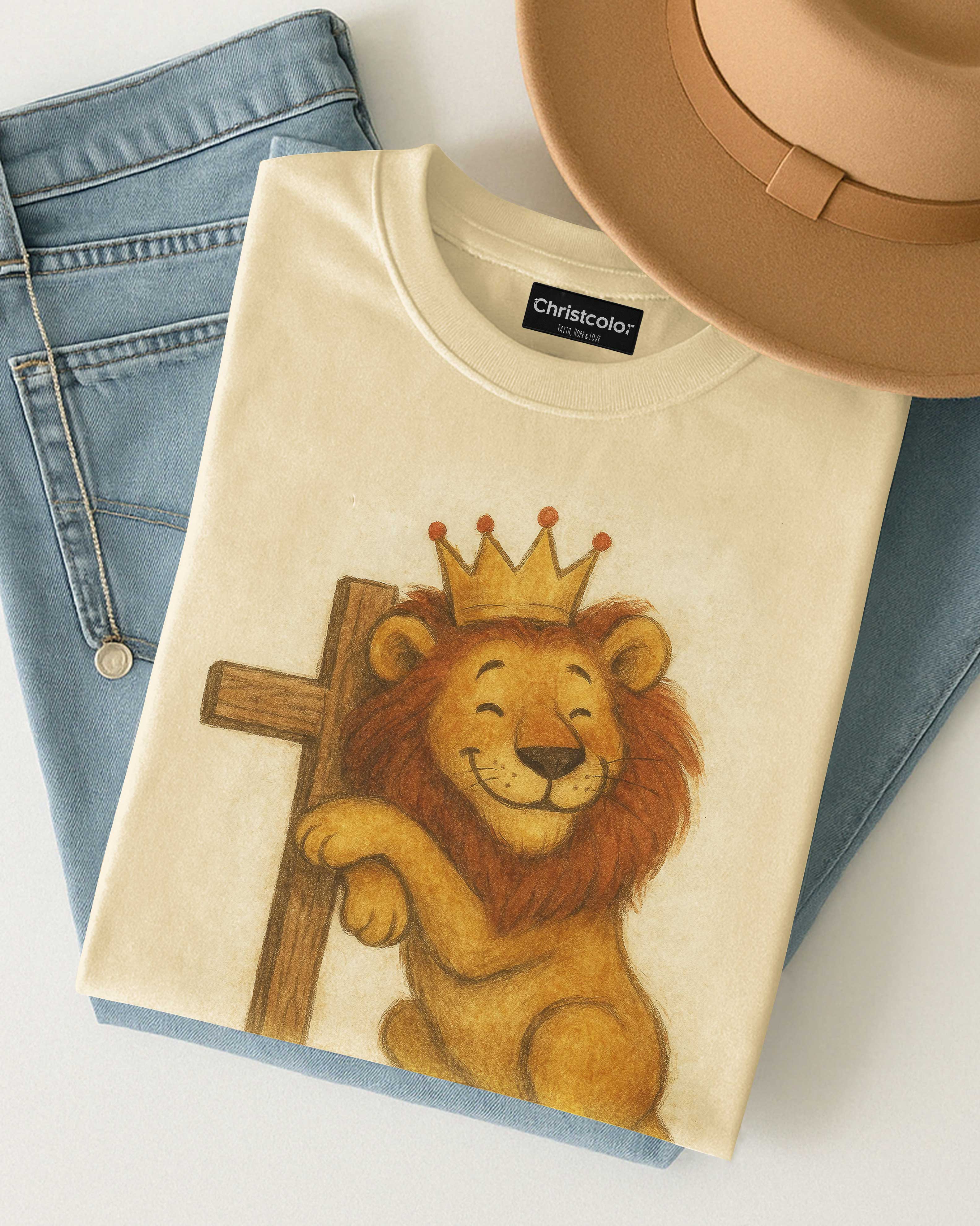 Watercolor Lion of Judah T-Shirt