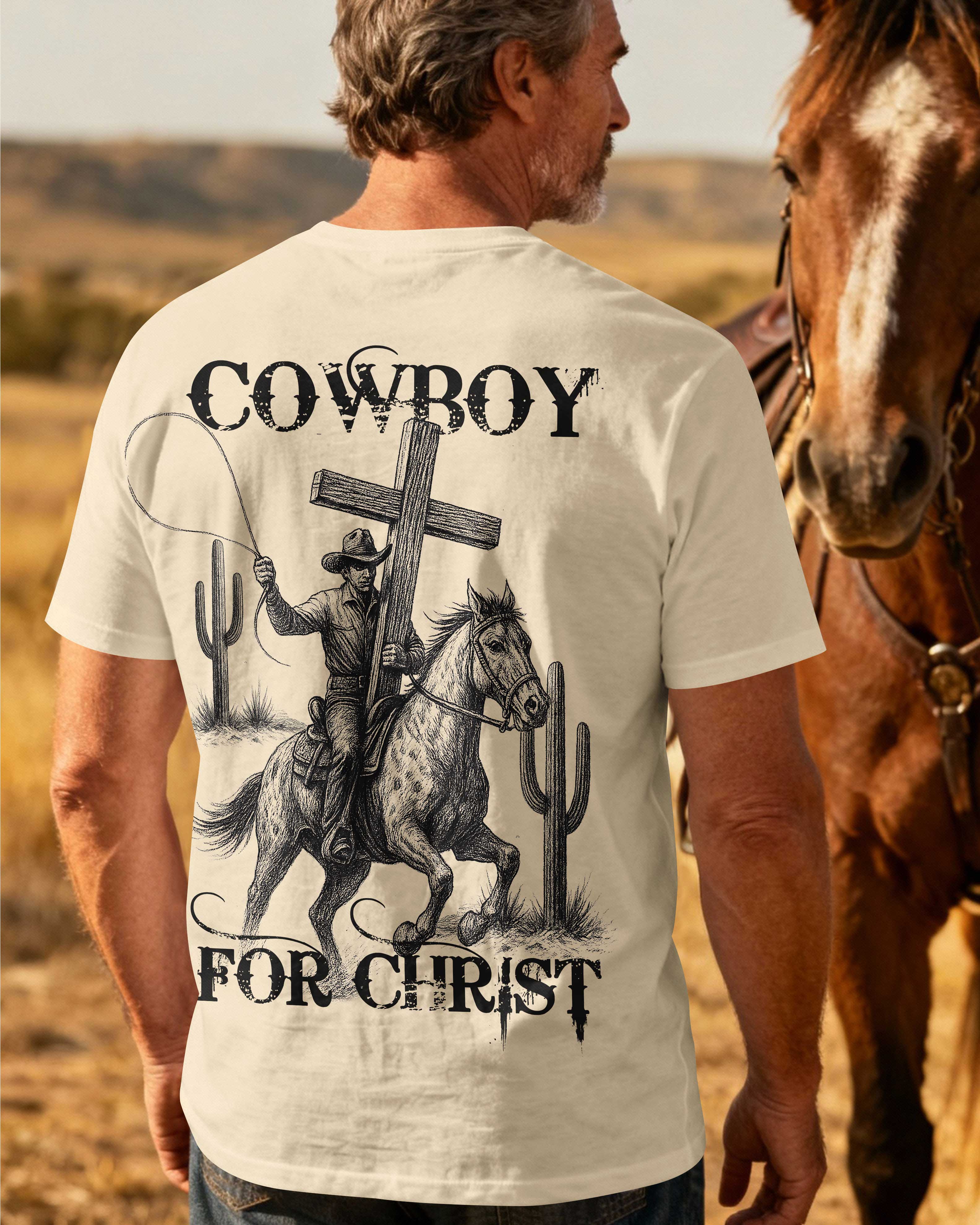 Cowboy For Christ T-Shirt