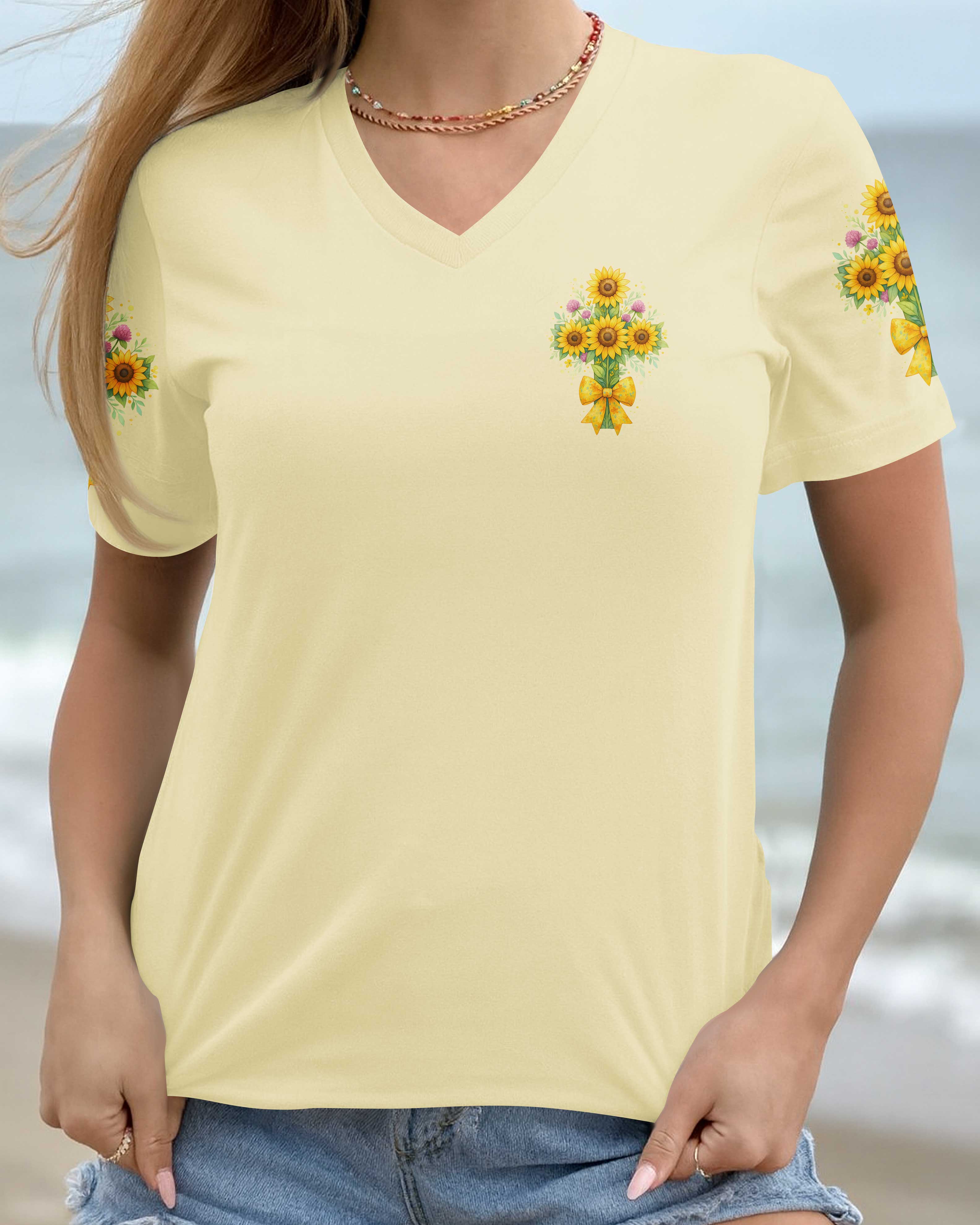Guided By The Shepherd Carrying Generations Blooming In Grace T-Shirts