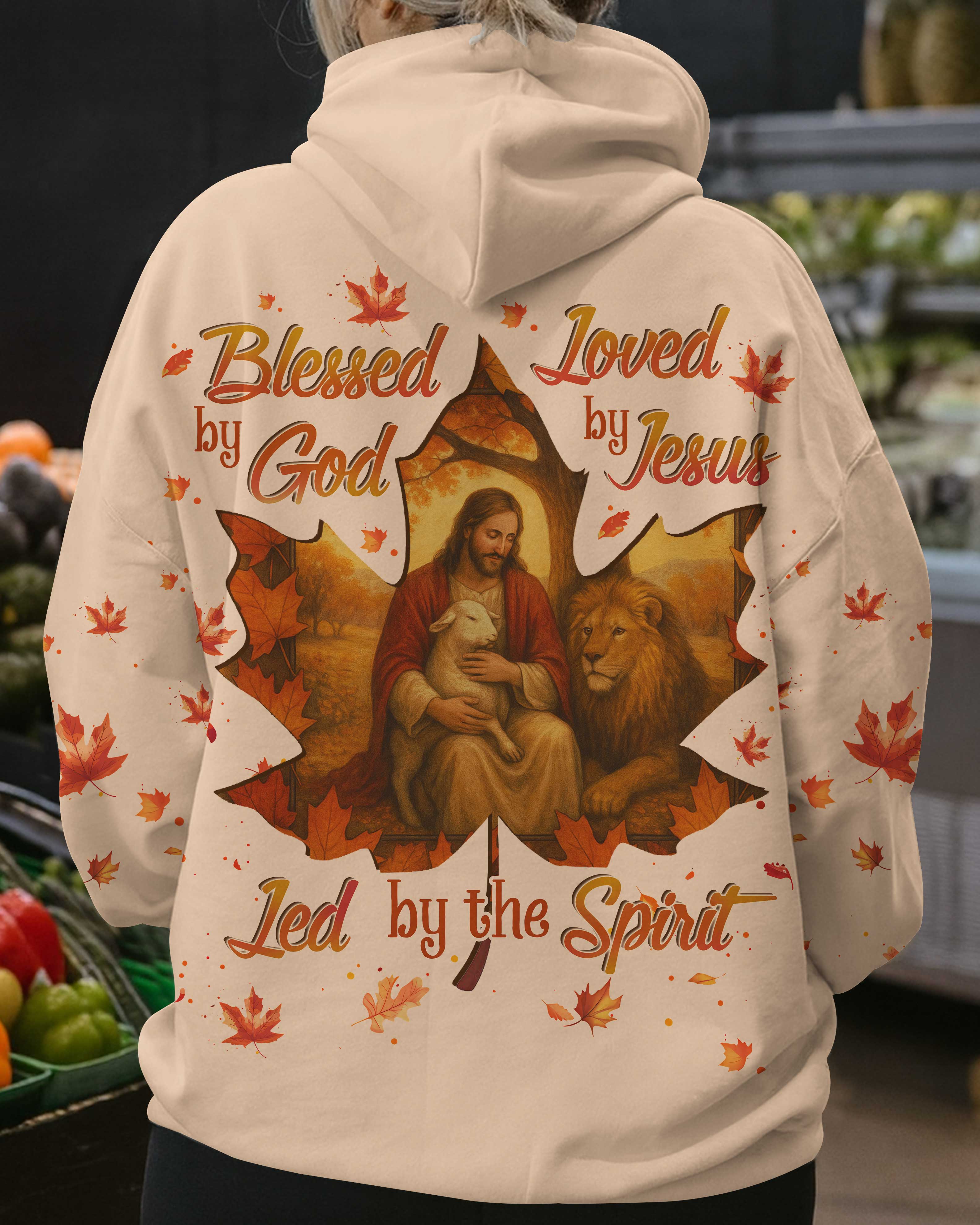 Blessed By God Loved By Jesus Led By The Spirit T-Shirts